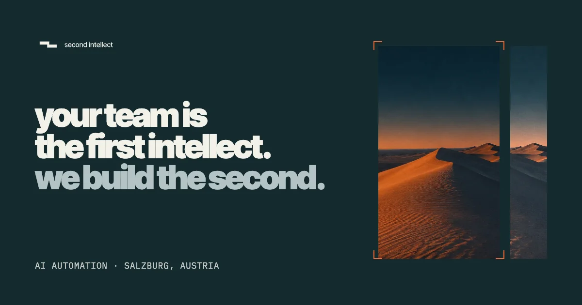 Second Intellect – KI-Automatisierung aus Salzburg